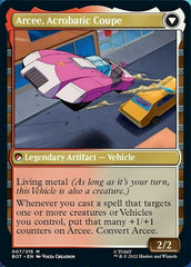 Arcee, Sharpshooter // Arcee, Acrobatic Coupe [Transformers] | Yard's Games Ltd