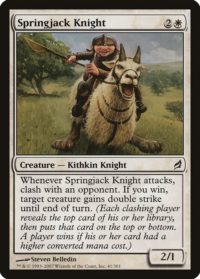 Springjack Knight [Lorwyn] | Yard's Games Ltd