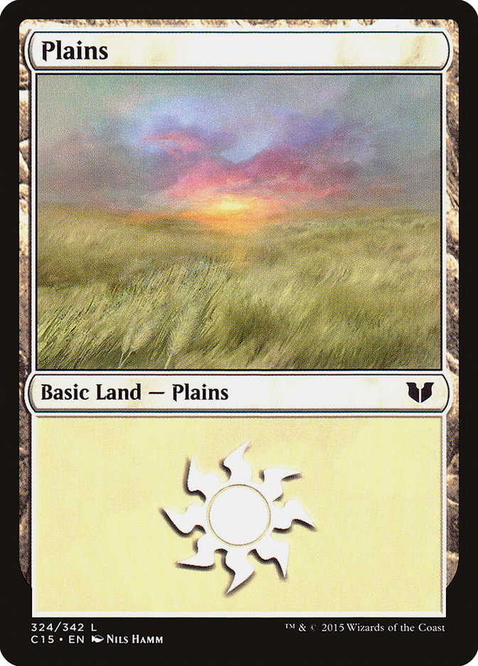 Plains (324) [Commander 2015] | Yard's Games Ltd