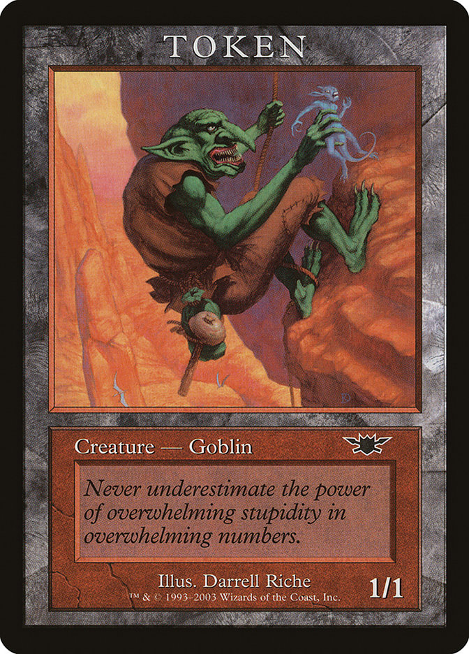 Goblin Token [Magic Player Rewards 2003] | Yard's Games Ltd