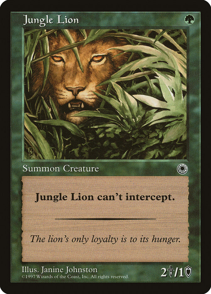 Jungle Lion [Portal] | Yard's Games Ltd