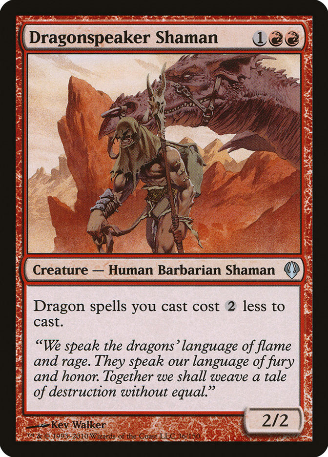 Dragonspeaker Shaman [Archenemy] | Yard's Games Ltd