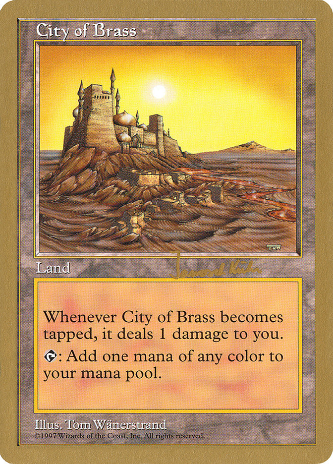 City of Brass (Janosch Kuhn) [World Championship Decks 1997] | Yard's Games Ltd