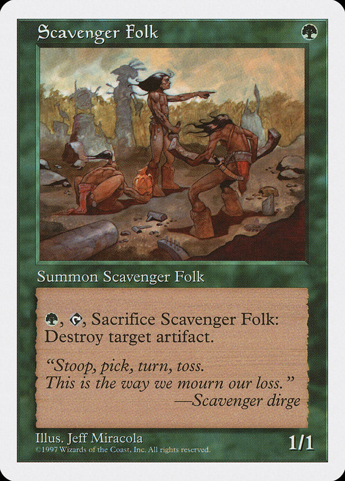 Scavenger Folk [Fifth Edition] | Yard's Games Ltd