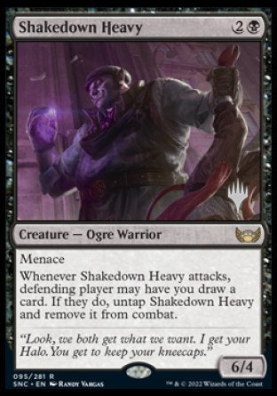 Shakedown Heavy (Promo Pack) [Streets of New Capenna Promos] | Yard's Games Ltd