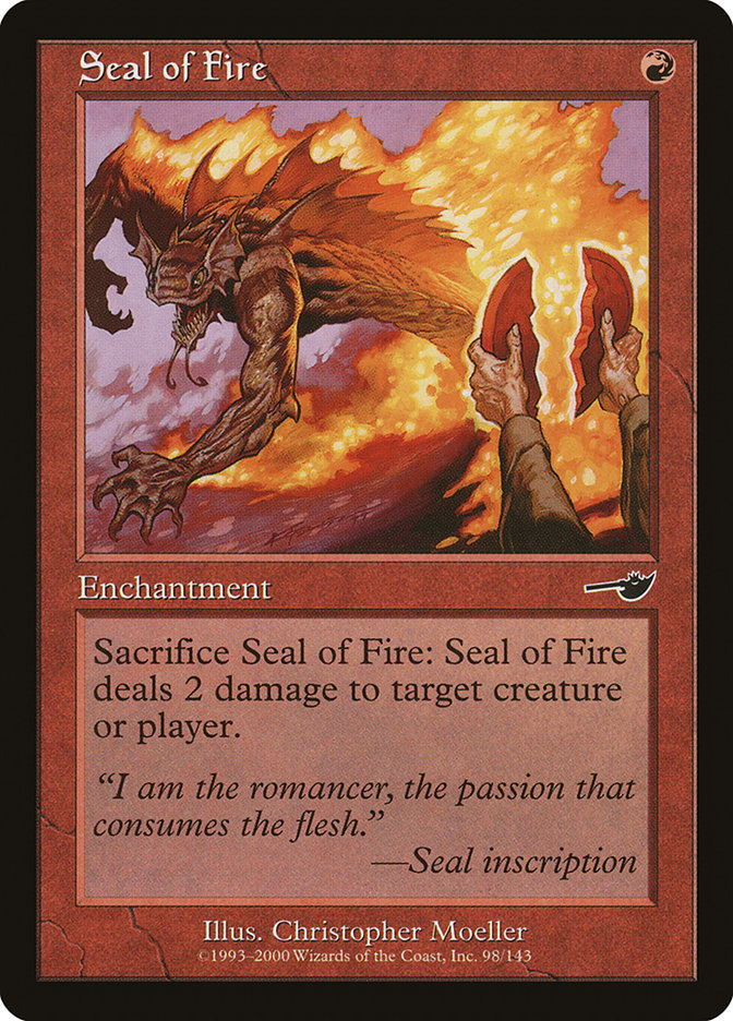 Seal of Fire [Nemesis] | Yard's Games Ltd