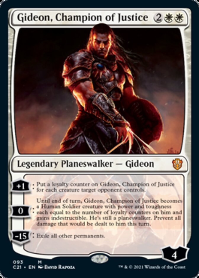Gideon, Champion of Justice [Commander 2021] | Yard's Games Ltd