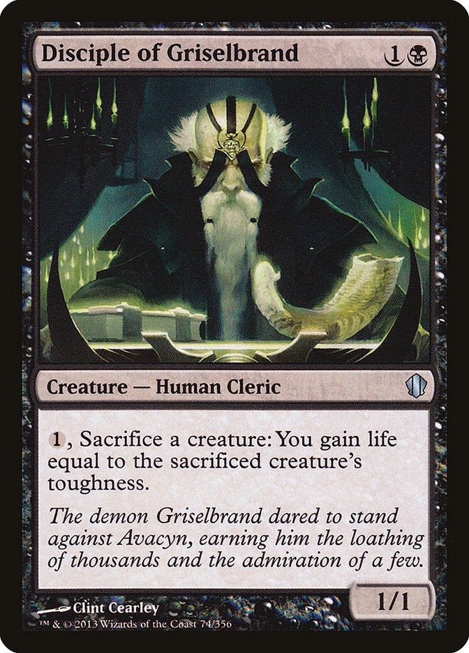Disciple of Griselbrand [Commander 2013] | Yard's Games Ltd