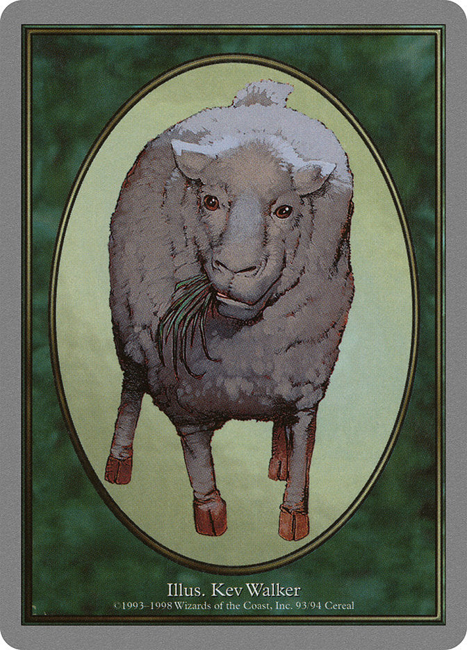 Sheep Token [Unglued Tokens] | Yard's Games Ltd
