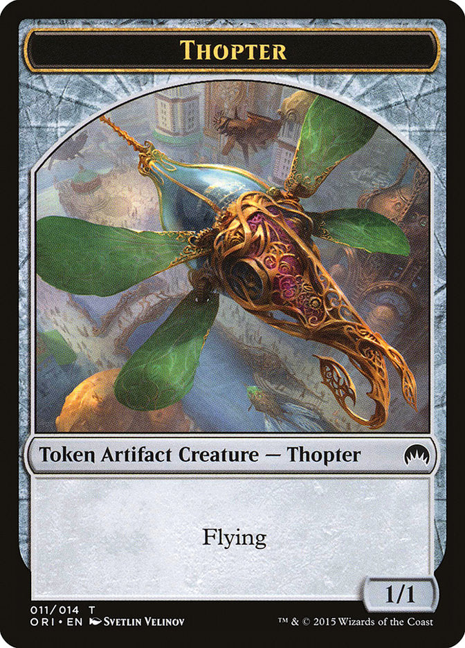 Thopter Token (011/014) [Magic Origins Tokens] | Yard's Games Ltd
