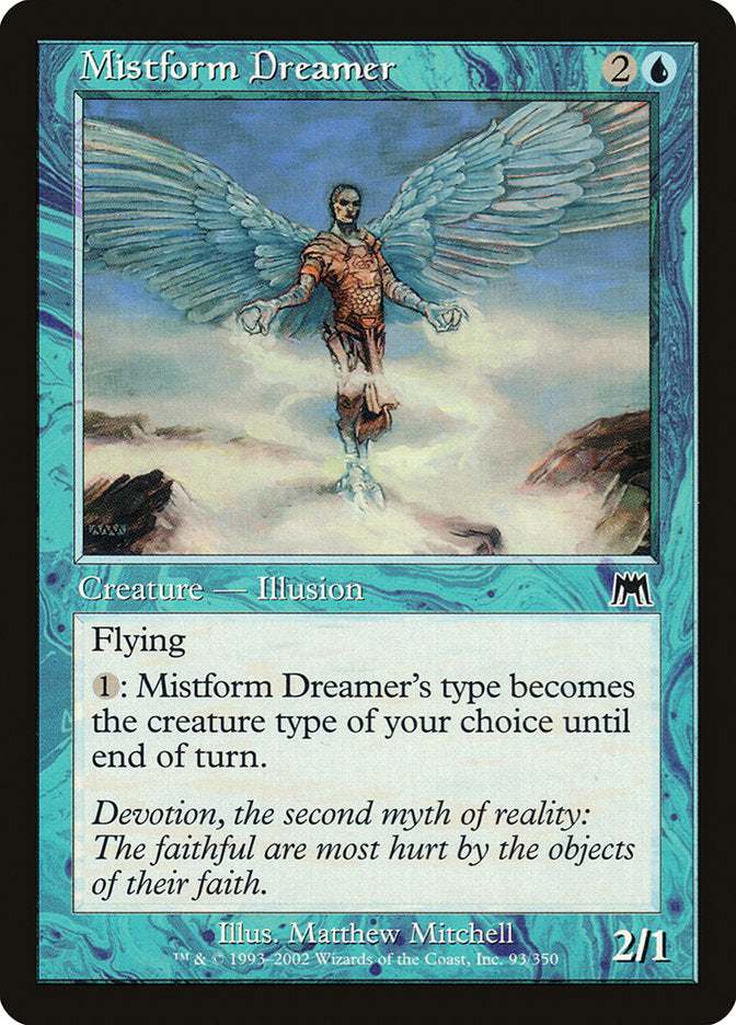 Mistform Dreamer [Onslaught] | Yard's Games Ltd