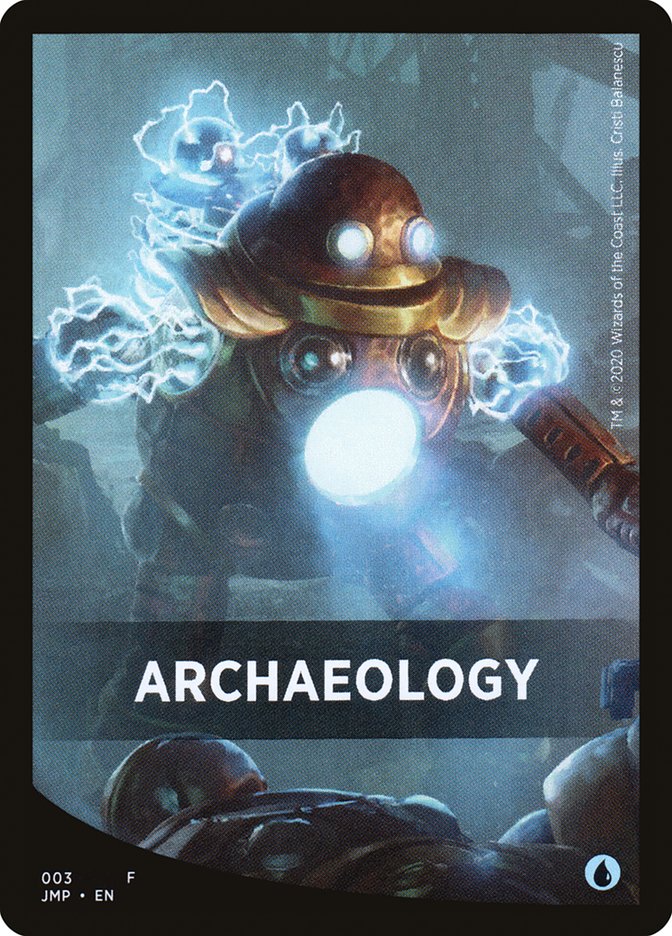 Archaeology Theme Card [Jumpstart Front Cards] | Yard's Games Ltd