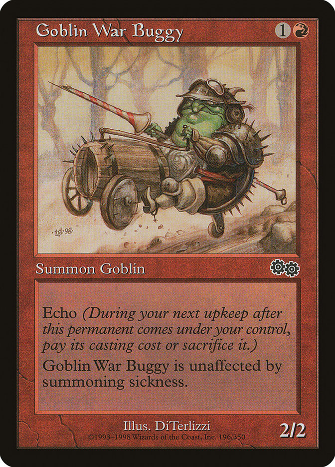 Goblin War Buggy [Urza's Saga] | Yard's Games Ltd