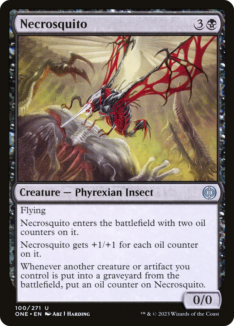 Necrosquito [Phyrexia: All Will Be One] | Yard's Games Ltd