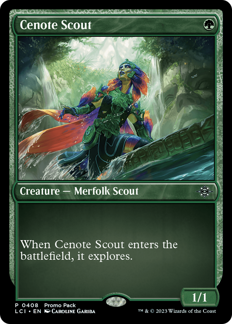 Cenote Scout [The Lost Caverns of Ixalan Promos] | Yard's Games Ltd