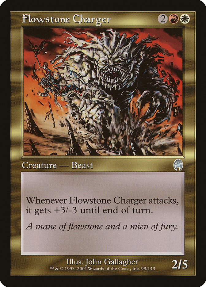 Flowstone Charger [Apocalypse] | Yard's Games Ltd