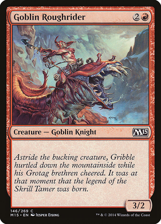 Goblin Roughrider [Magic 2015] | Yard's Games Ltd