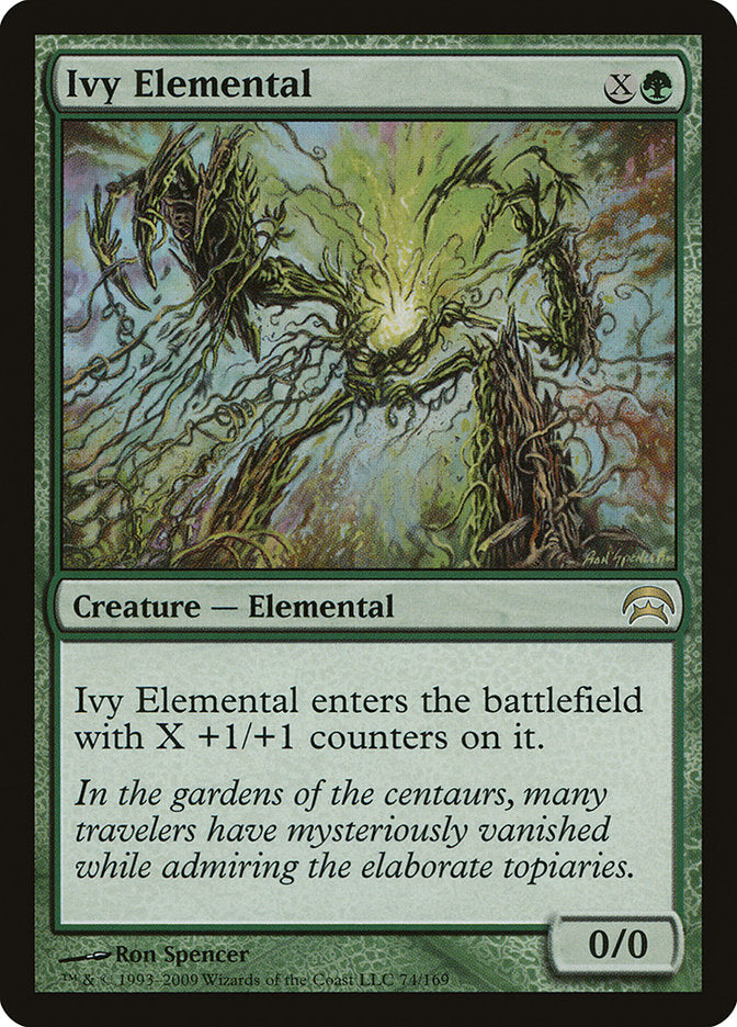 Ivy Elemental [Planechase] | Yard's Games Ltd