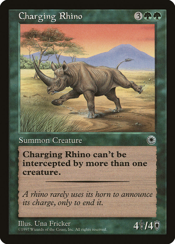Charging Rhino [Portal] | Yard's Games Ltd