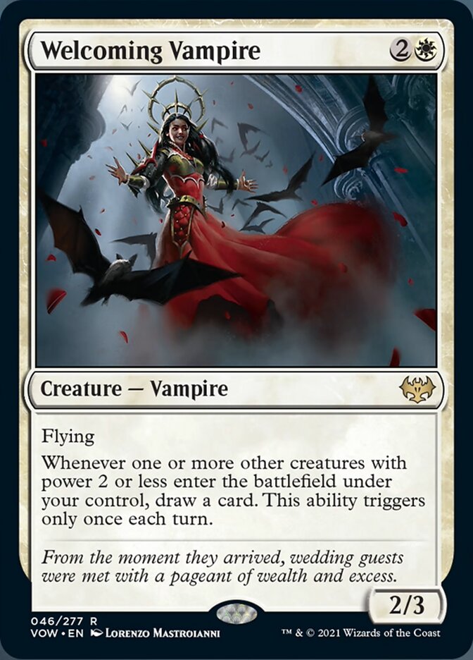 Welcoming Vampire [Innistrad: Crimson Vow] | Yard's Games Ltd