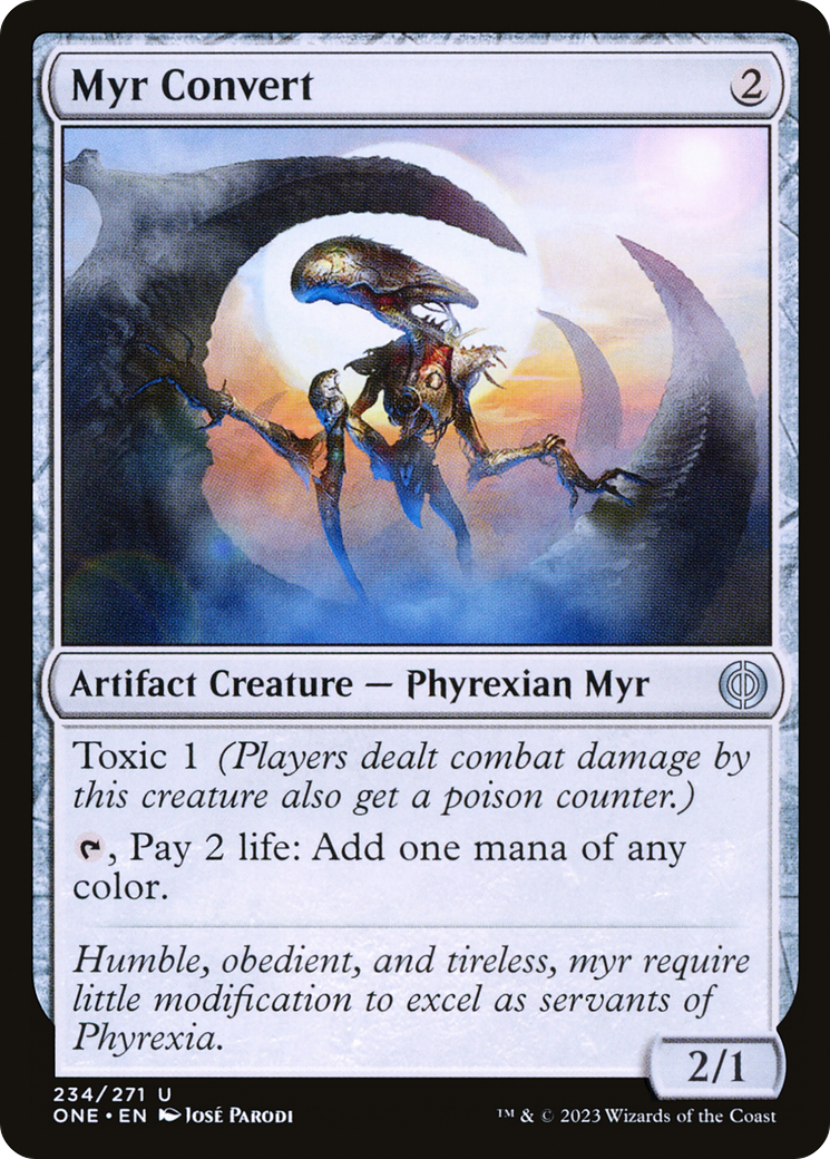 Myr Convert [Phyrexia: All Will Be One] | Yard's Games Ltd
