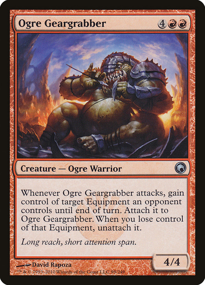 Ogre Geargrabber [Scars of Mirrodin] | Yard's Games Ltd