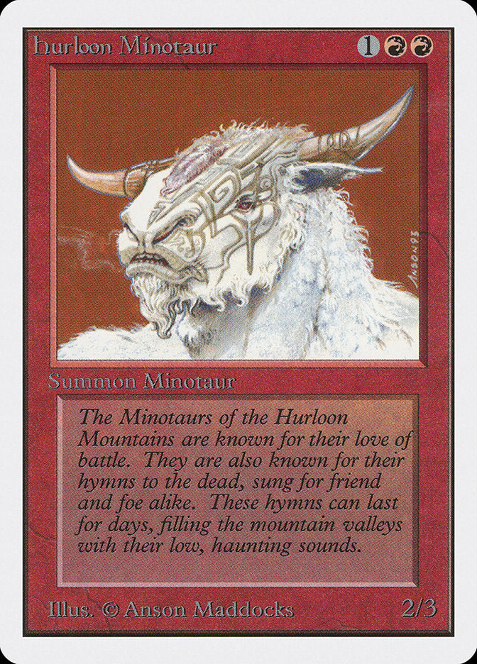 Hurloon Minotaur [Unlimited Edition] | Yard's Games Ltd