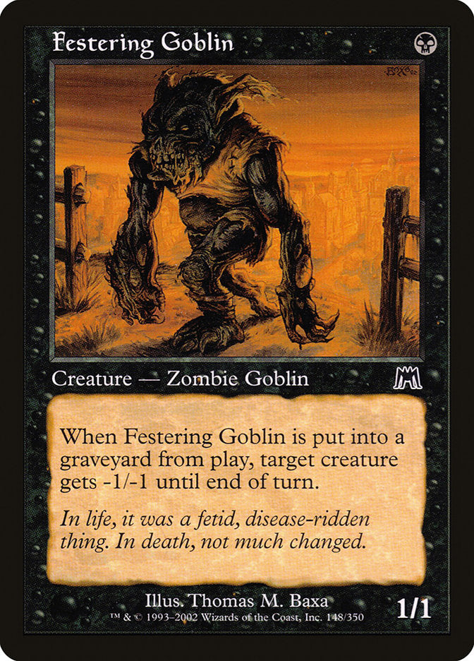 Festering Goblin [Onslaught] | Yard's Games Ltd