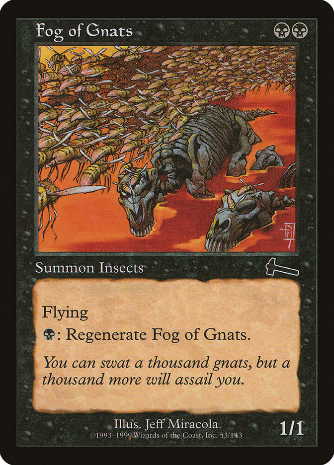 Fog of Gnats [Urza's Legacy] | Yard's Games Ltd