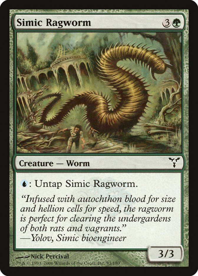 Simic Ragworm [Dissension] | Yard's Games Ltd