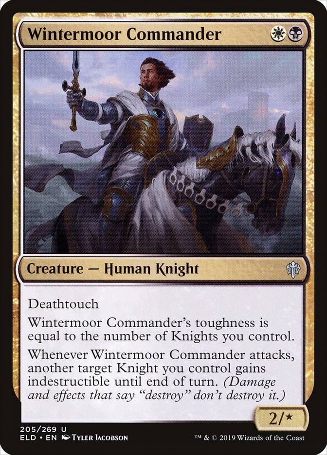 Wintermoor Commander [Throne of Eldraine] | Yard's Games Ltd