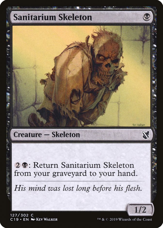 Sanitarium Skeleton [Commander 2019] | Yard's Games Ltd