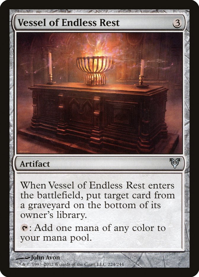 Vessel of Endless Rest [Avacyn Restored] | Yard's Games Ltd