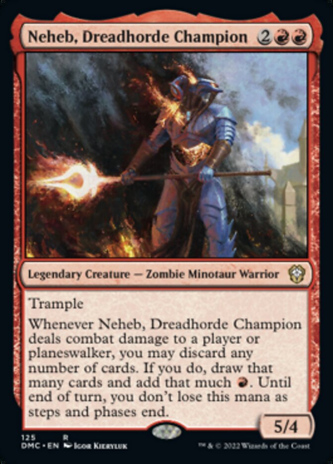 Neheb, Dreadhorde Champion [Dominaria United Commander] | Yard's Games Ltd