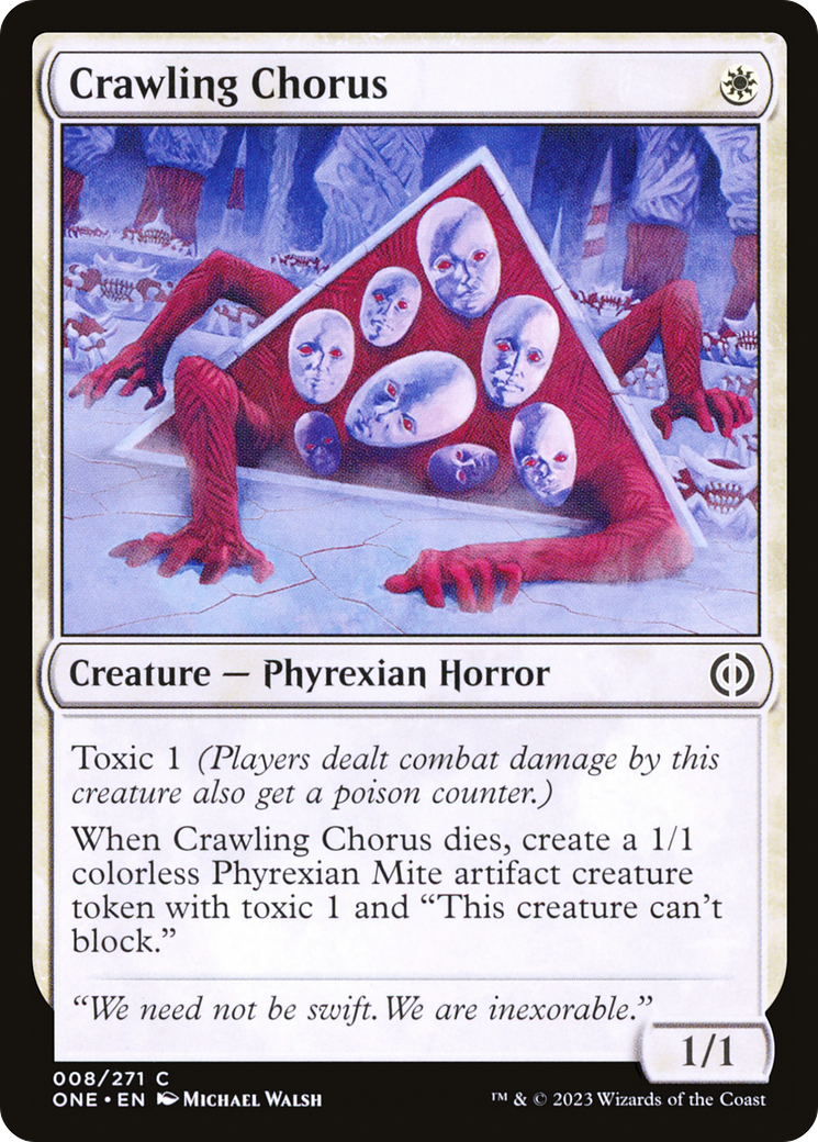 Crawling Chorus [Phyrexia: All Will Be One] | Yard's Games Ltd