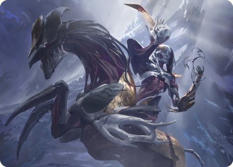 Ria Ivor, Bane of Bladehold Art Card [Phyrexia: All Will Be One Art Series] | Yard's Games Ltd