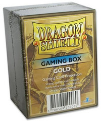 Dragon Shield: Strongbox - Gold (Gaming Box) | Yard's Games Ltd