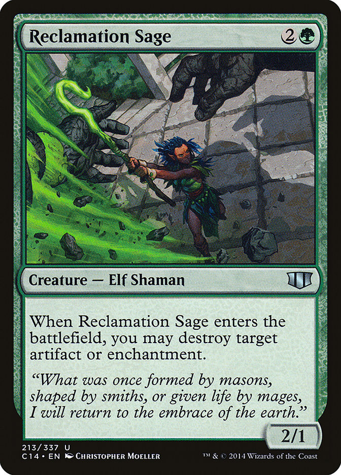 Reclamation Sage [Commander 2014] | Yard's Games Ltd