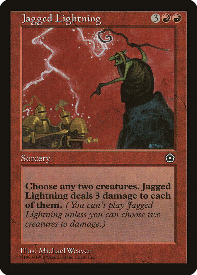Jagged Lightning [Portal Second Age] | Yard's Games Ltd