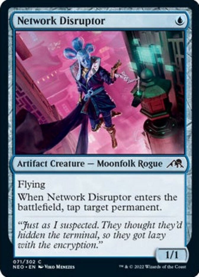Network Disruptor [Kamigawa: Neon Dynasty] | Yard's Games Ltd