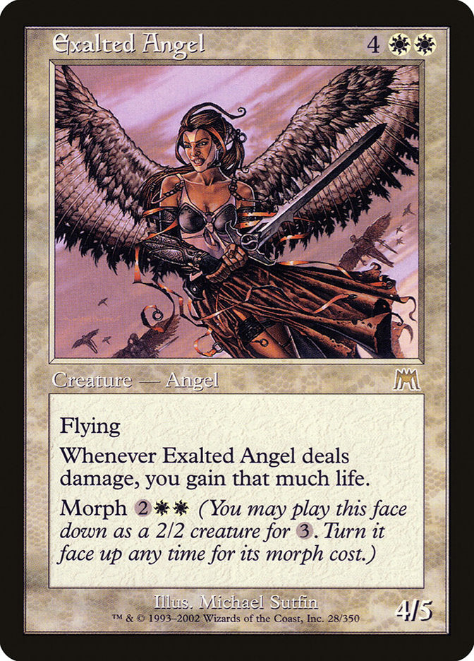 Exalted Angel [Onslaught] | Yard's Games Ltd