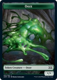 Ooze // Tuktuk the Returned Double-Sided Token [Double Masters Tokens] | Yard's Games Ltd