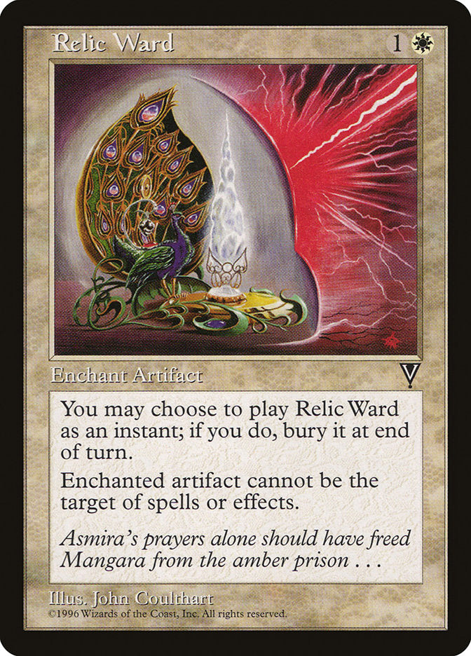 Relic Ward [Visions] | Yard's Games Ltd
