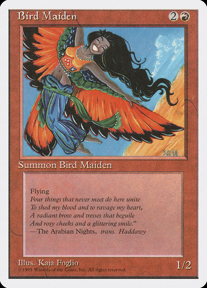 Bird Maiden [Fourth Edition] | Yard's Games Ltd