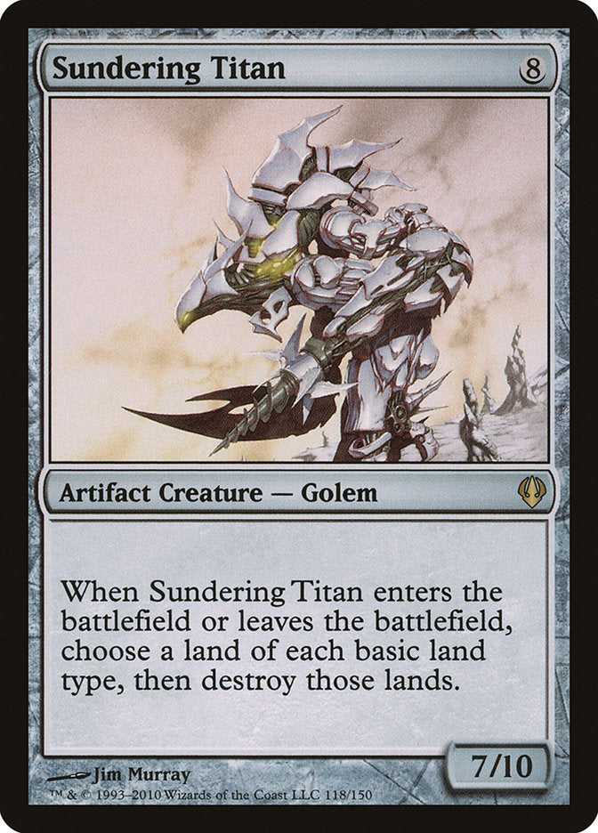 Sundering Titan [Archenemy] | Yard's Games Ltd