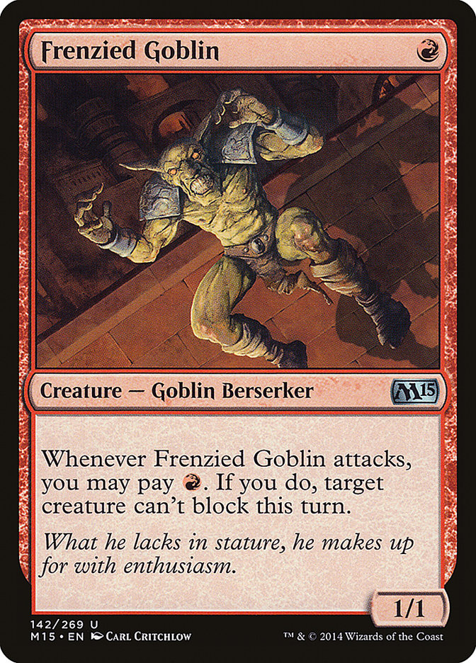 Frenzied Goblin [Magic 2015] | Yard's Games Ltd