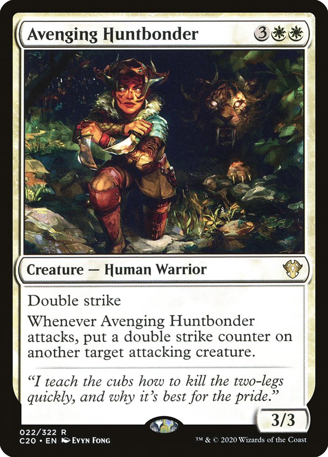 Avenging Huntbonder [Commander 2020] | Yard's Games Ltd