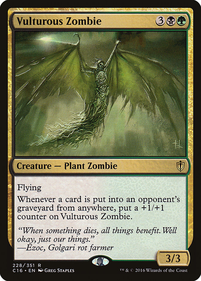 Vulturous Zombie [Commander 2016] | Yard's Games Ltd