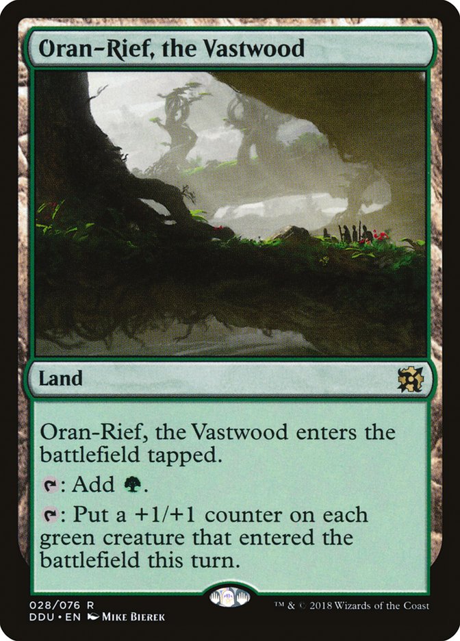 Oran-Rief, the Vastwood [Duel Decks: Elves vs. Inventors] | Yard's Games Ltd