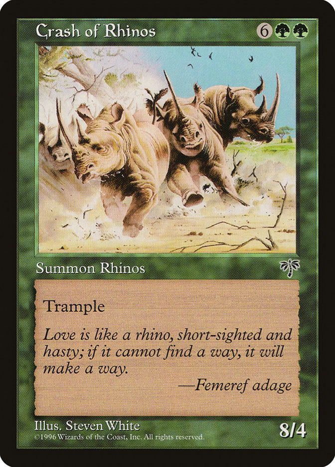Crash of Rhinos [Mirage] | Yard's Games Ltd